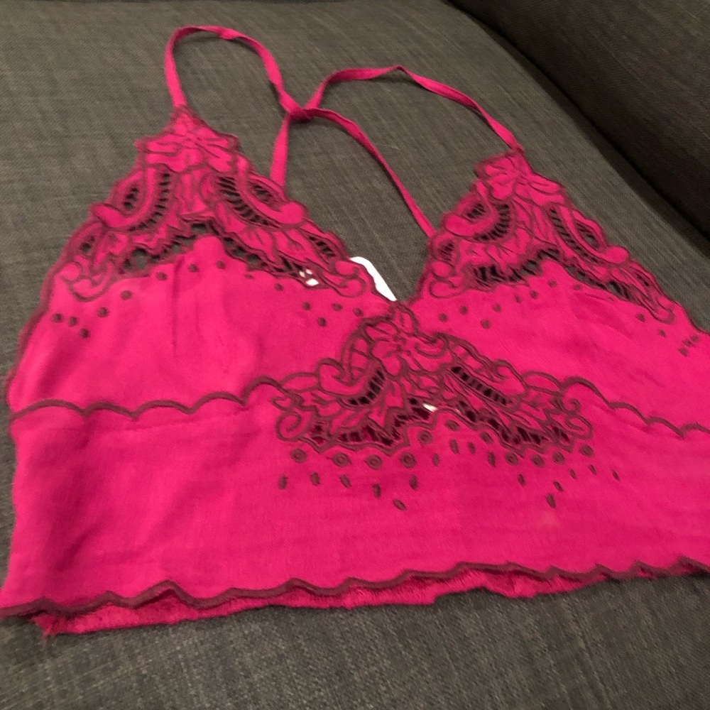 SOLD. NWT Embroidered Bralette - Picture 5 of 5